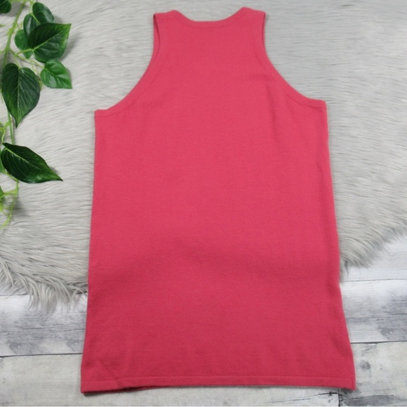 FRENCKENBERGER Haveloos Cashmere Sweater Tank Top Sleeveless Scoop Neck Medium - Picture 6 of 10